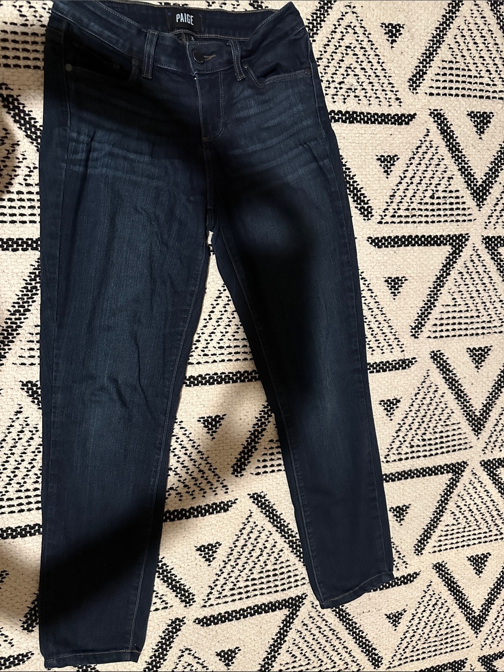 PAIGE Women's Skinny Jeans in Dark Indigo